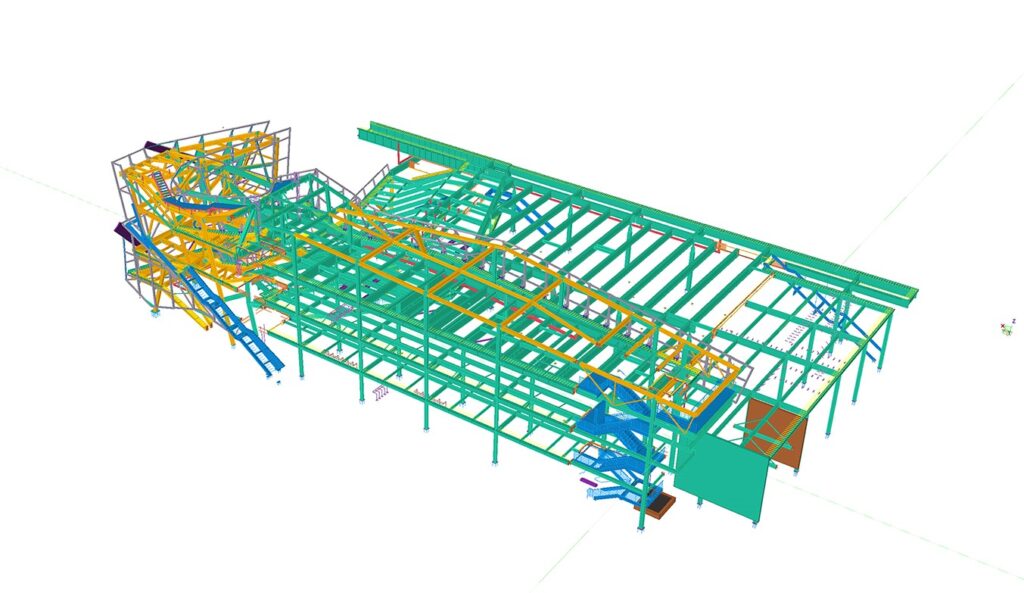 Orange County Museum — Structural model 02