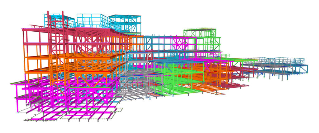 Highlands Ranch Hospital — Structural model 01