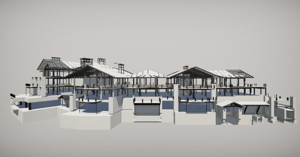 Yellowstone Lodgeside Condos — Structural model 05