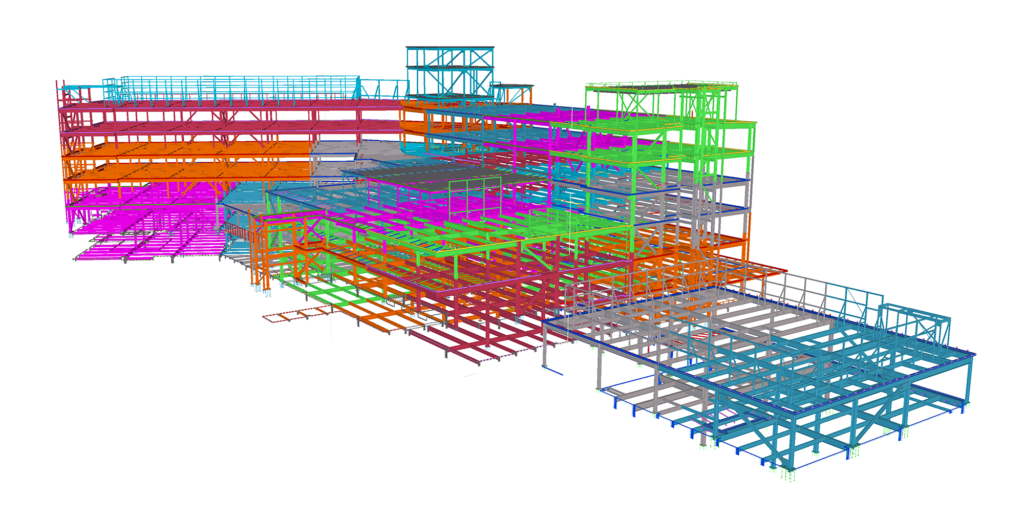Highlands Ranch Hospital — Structural model 02