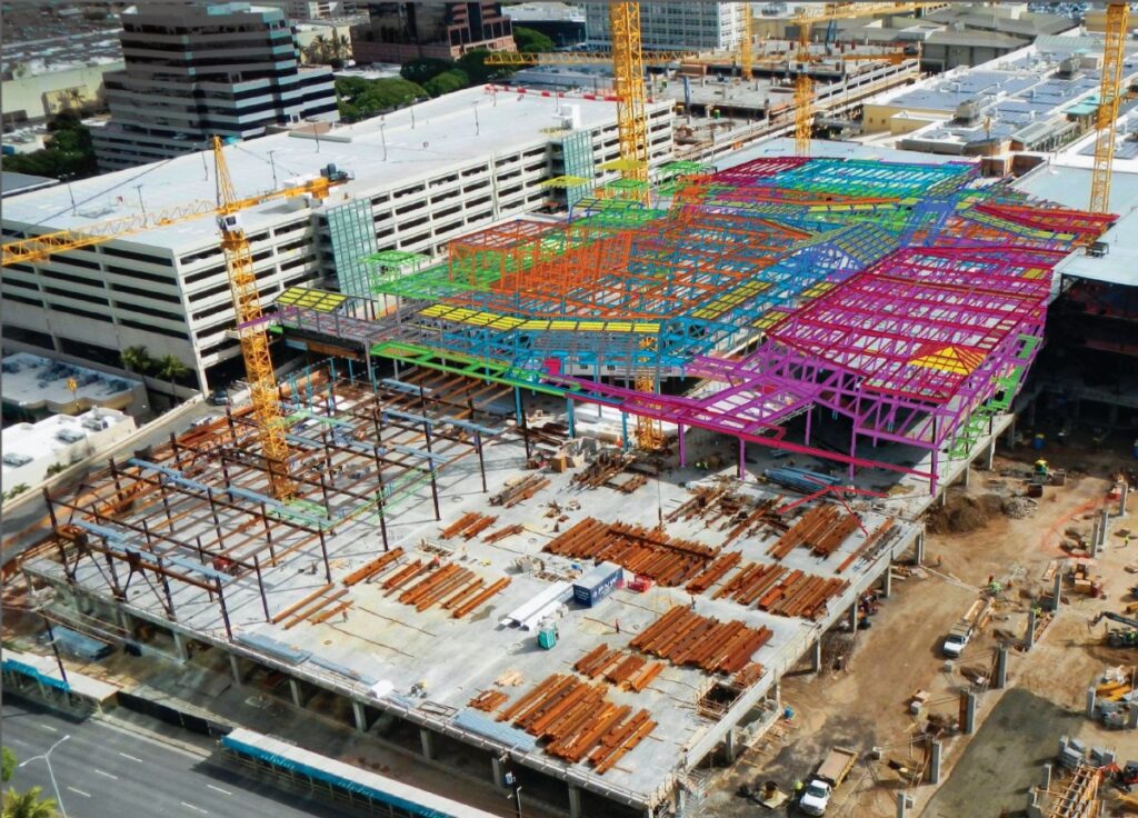International Market Access steel erection