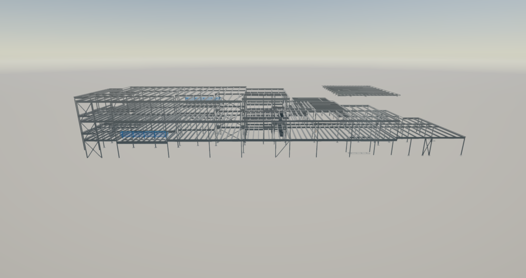 Mogan Elementary School — Structural model 03