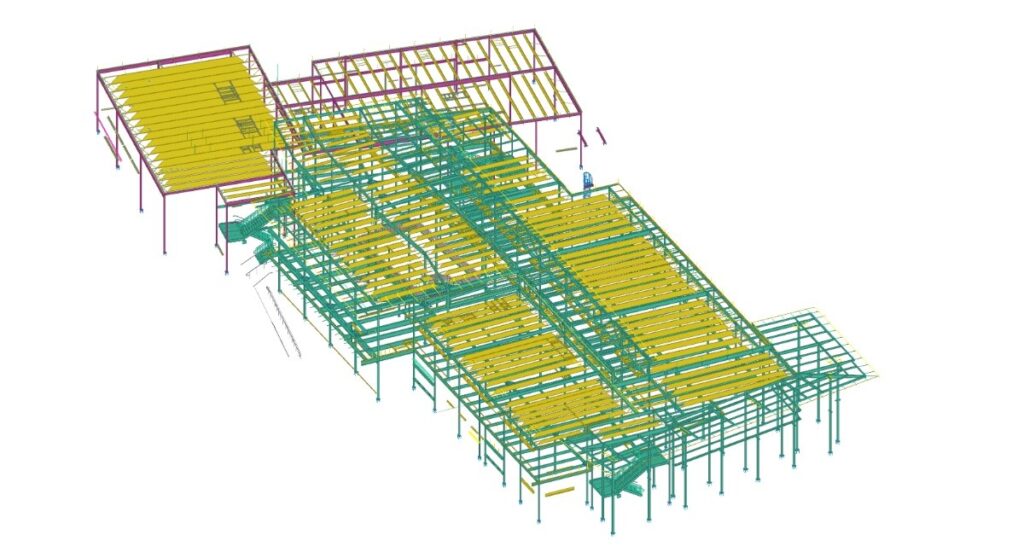 North Cobb Career Academy — Structural model 02