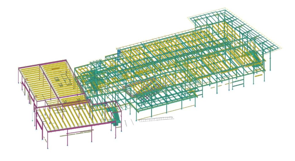 North Cobb Career Academy — Structural model 01