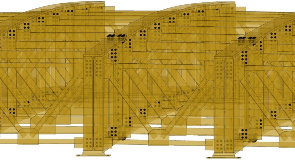 Idaho Bridge — Structural model 03