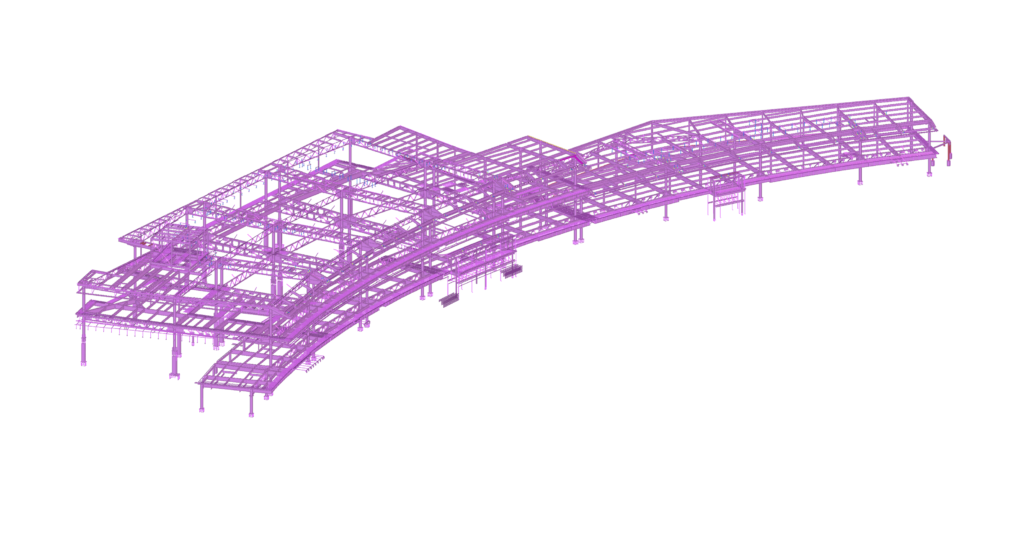 DFW Terminal — Structural model 03