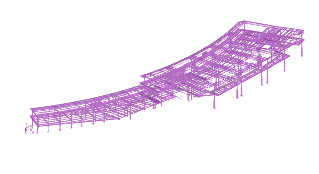 DFW Terminal — Structural model 04