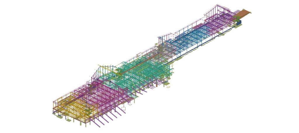 Bozeman Airport — Structural model 01