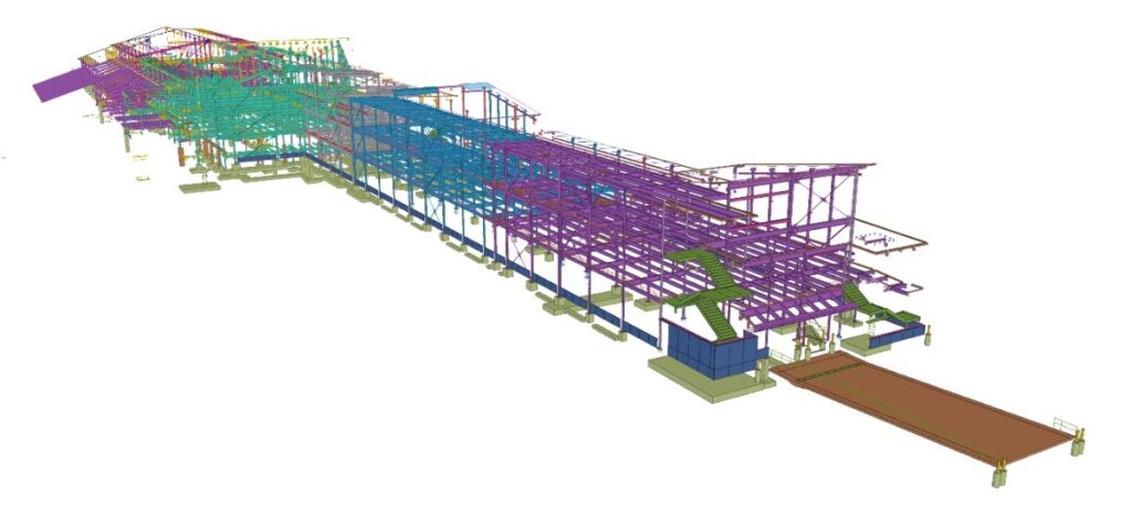 Bozeman Airport — Structural model 04