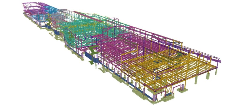 Bozeman Airport — Structural model 02
