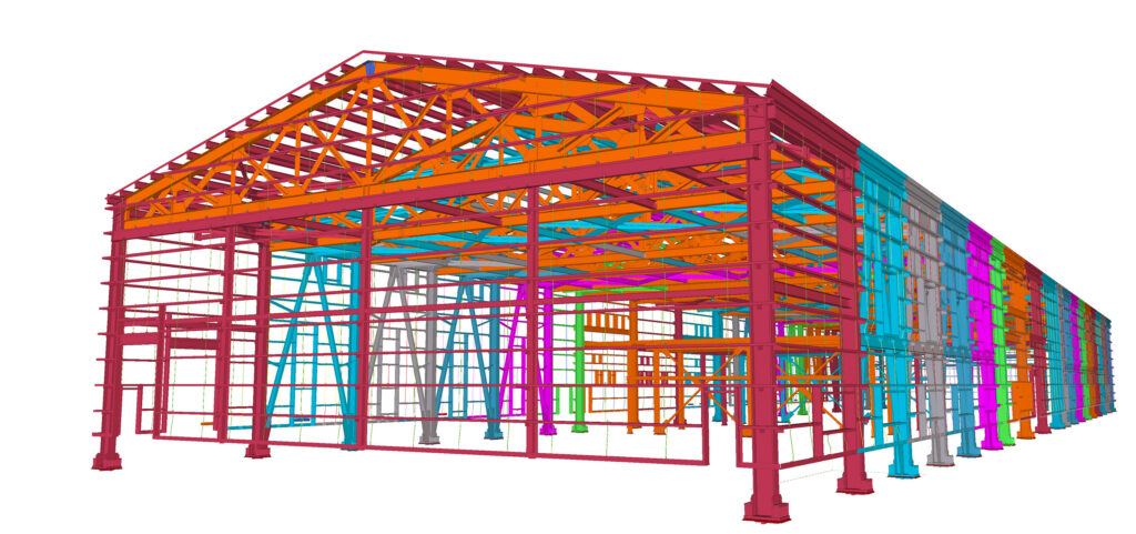 Eklutna Generation Station Power Block structural model
