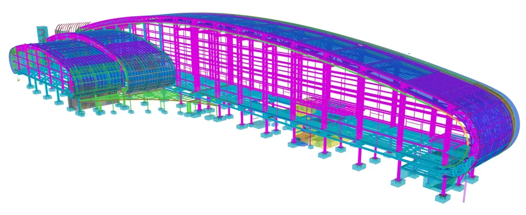 Norwegian Cruise Line Terminal structural model