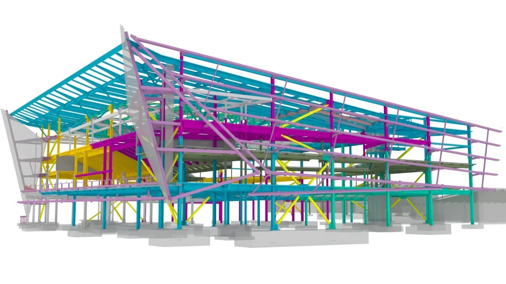 OCVIBE Concert Venue structural model