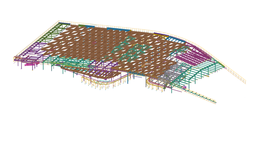 Theodore Roosevelt Presidential Library structural model