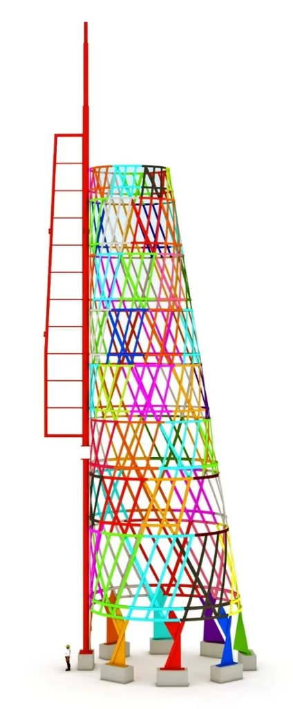 Talley Student Center structural model