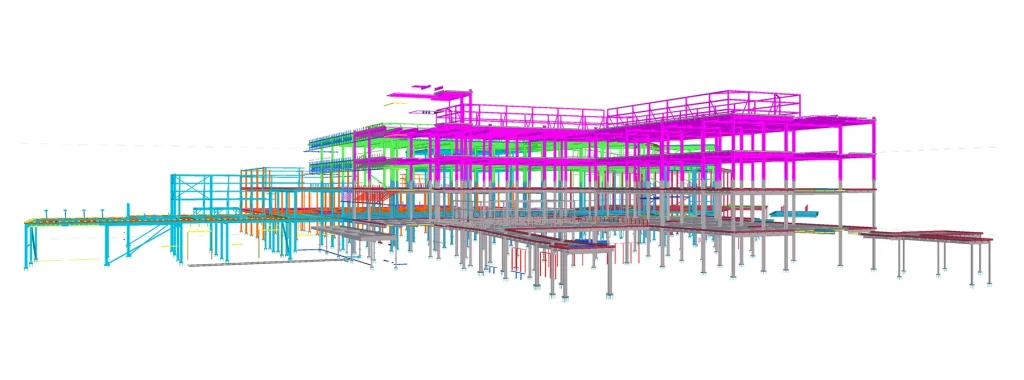 St Anthony's Hospital — Structural model 02