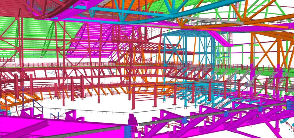 UAA Alaska Airlines Arena - Seawolf — Structural model 02