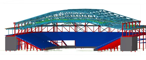 Kent Event Center structural model