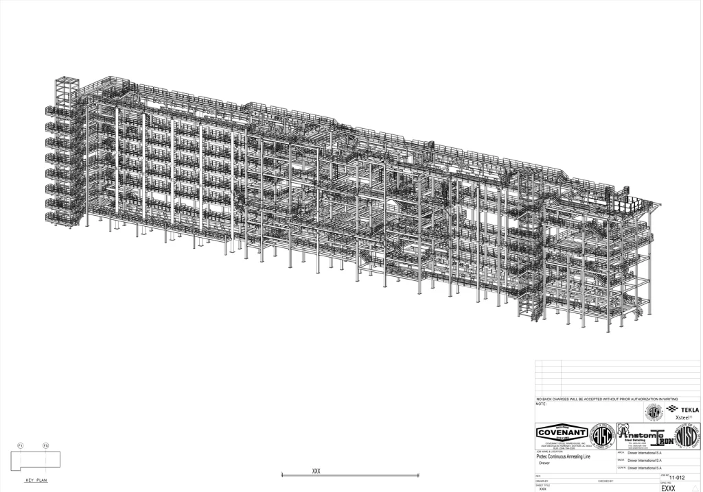 PROTEC Continuous Annealing Line — Structural model 03