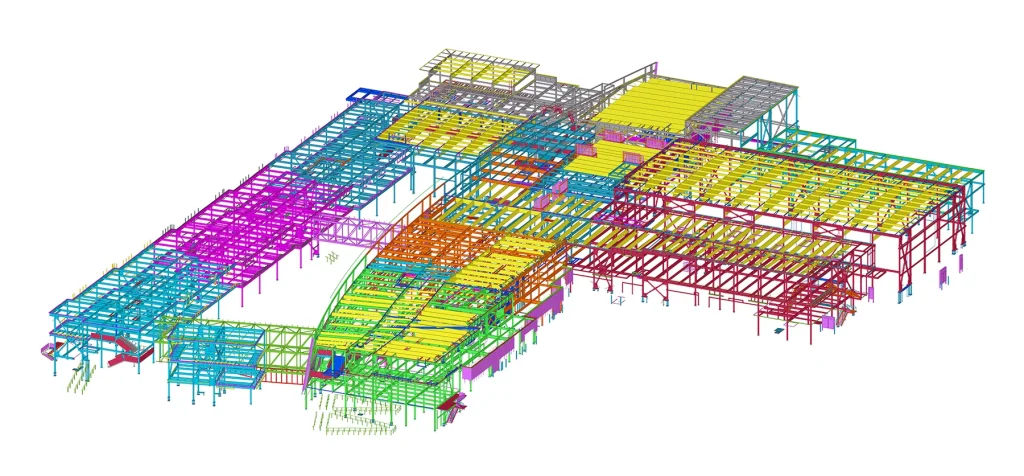 Eisenhower High School structural model