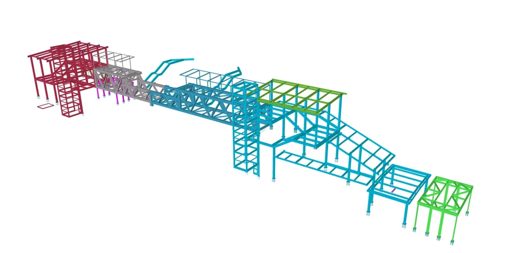 Farrington Station — Structural model 02