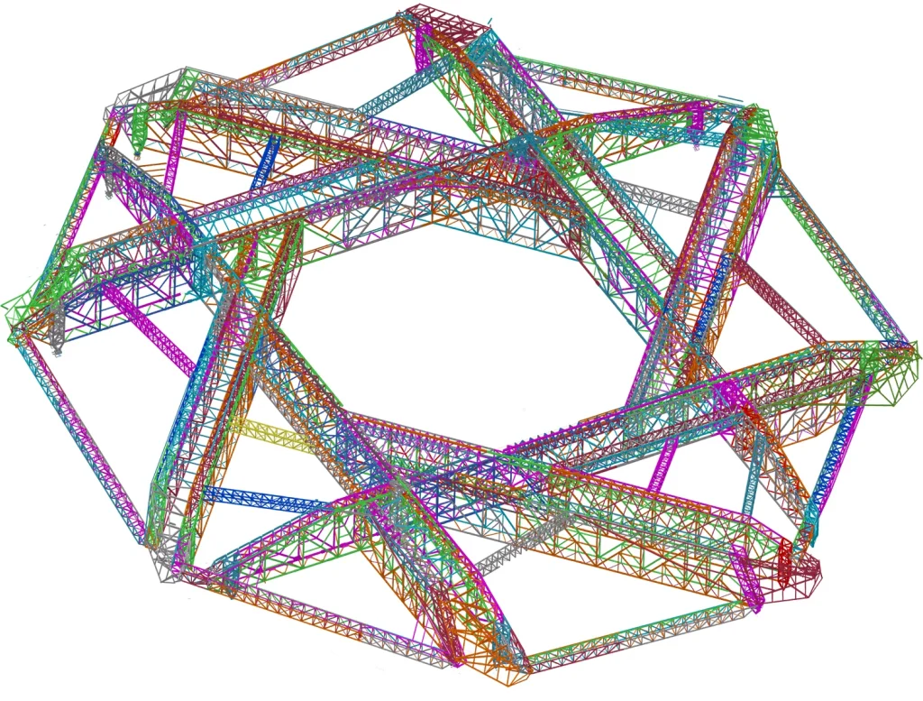 Coordinated roof model and structural zones