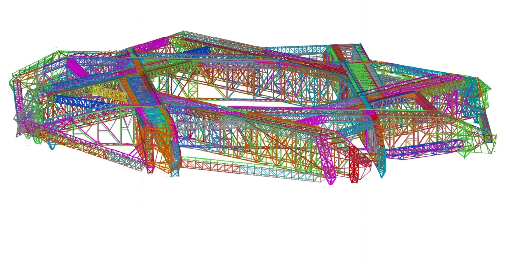 Full roof assembly model