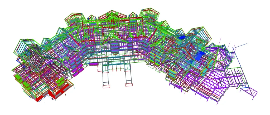 One Ski Hill — Structural model 02