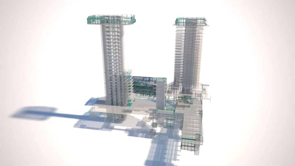 Avenue Bellevue structural model
