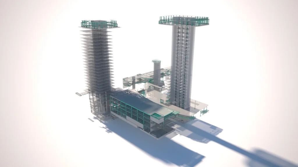 Avenue Bellevue — Structural model 02