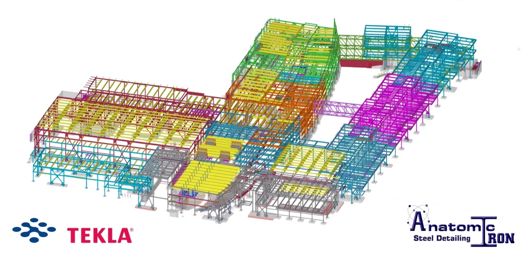 Eisenhower High School — Structural model 02