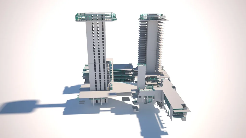 Avenue Bellevue — Structural model 03