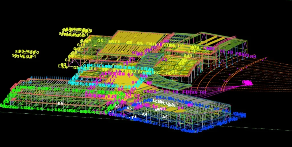 Ector County MS — Structural model 01